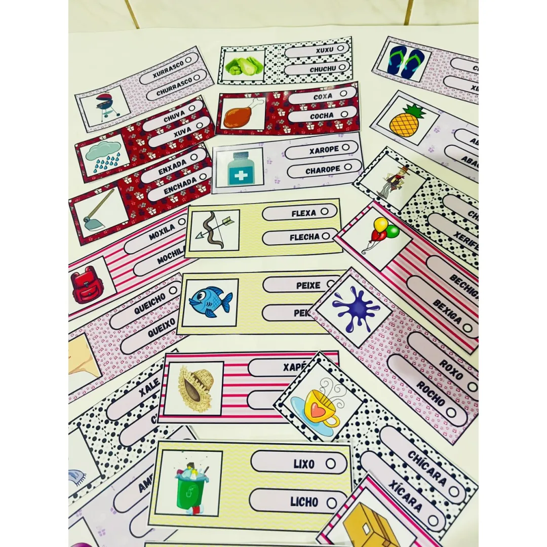 Escreve com X Ou Ch — Pronto para Imprimir