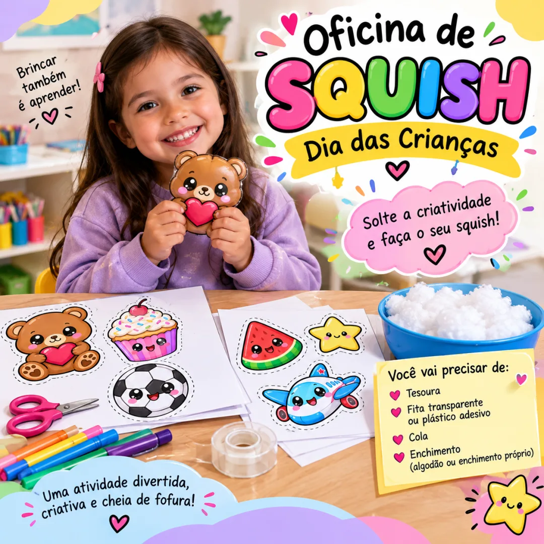 Fábrica de Squish - Educação Infantil - Artes - PDF