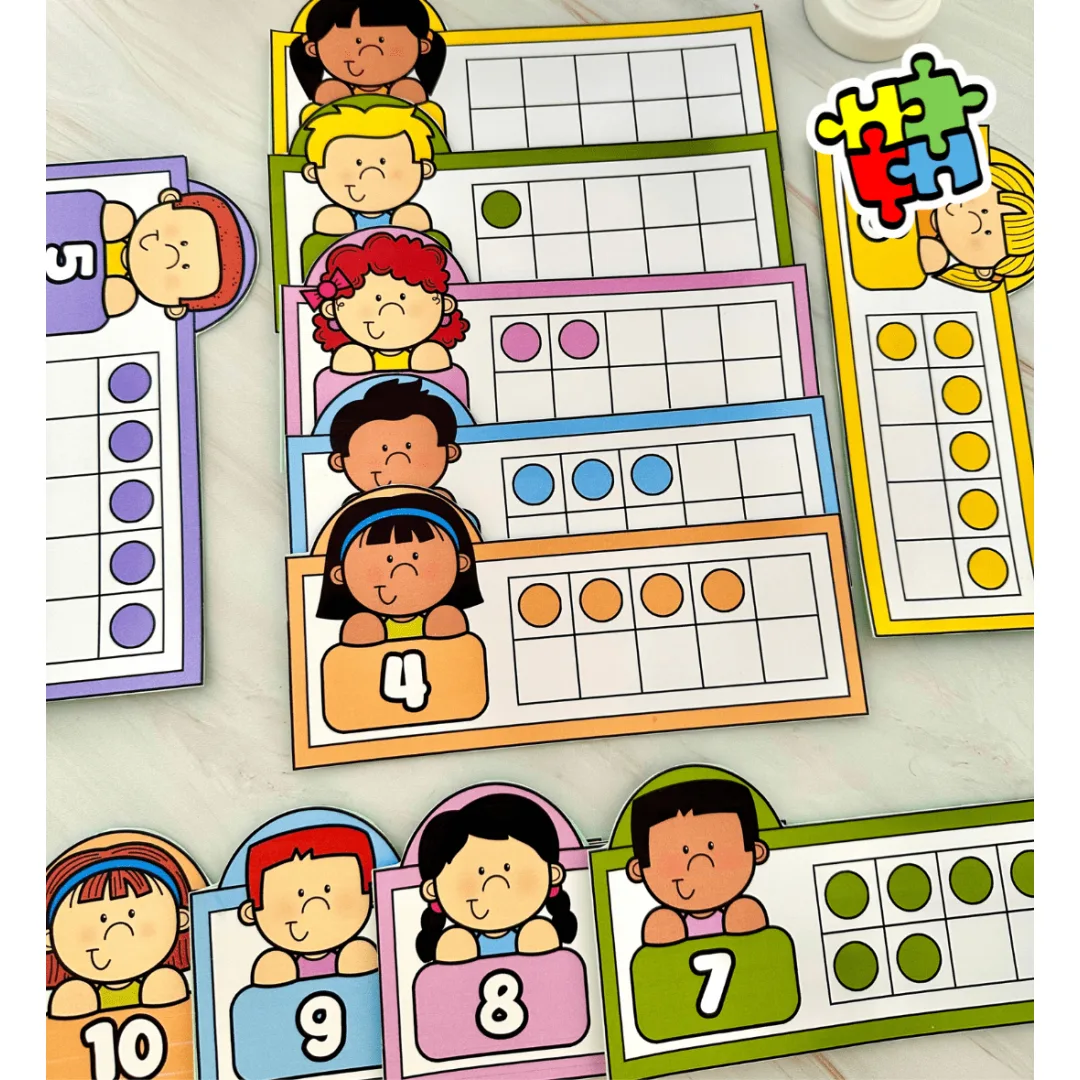 Fichas de Contagem 0-10
