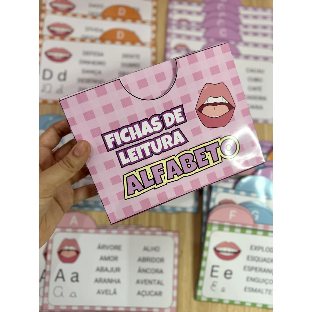 Fichas de Leitura – Alfabeto
