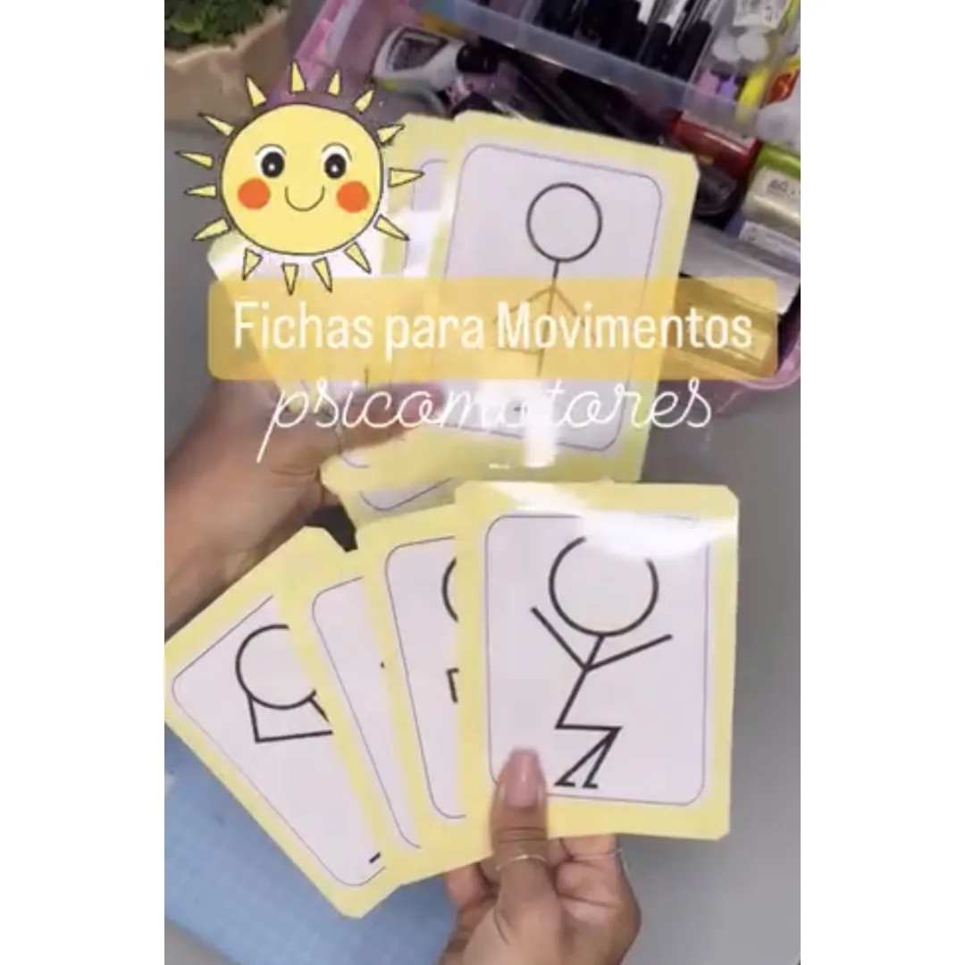 Fichas de Movimentos Psicomotores 