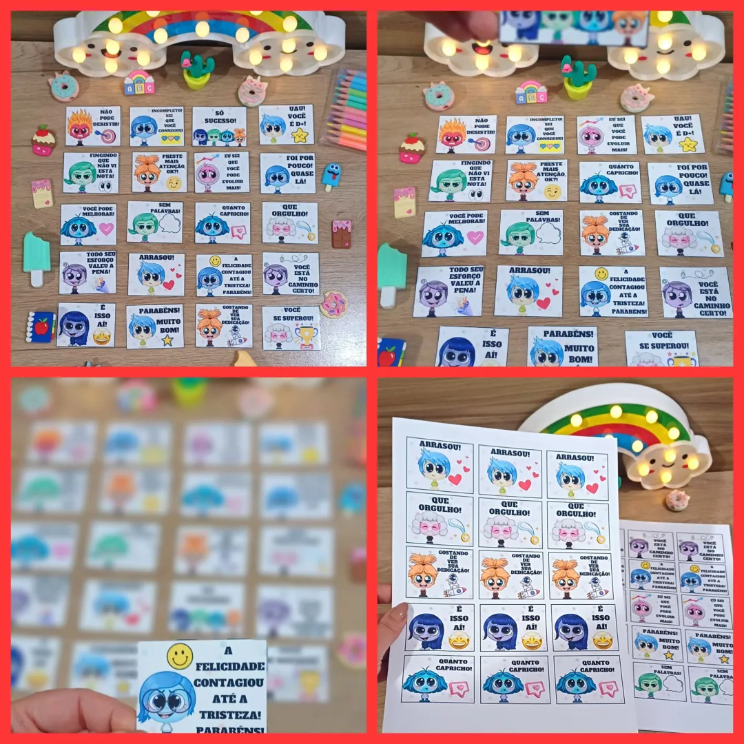 FIGURINHAS PARA AVALIAÇÕES  / FIGURINHAS INCENTIVOS DIVERTIDAMENTE