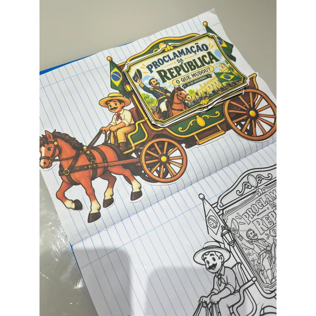 Flipbook Proclamação da República - Ensino Fundamental - PDF