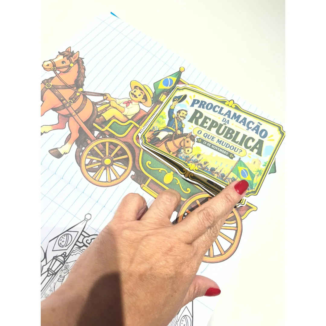 Flipbook Interativo: Proclamação da República — o Que Mudou? em PDF 2 ao 5 Ano
