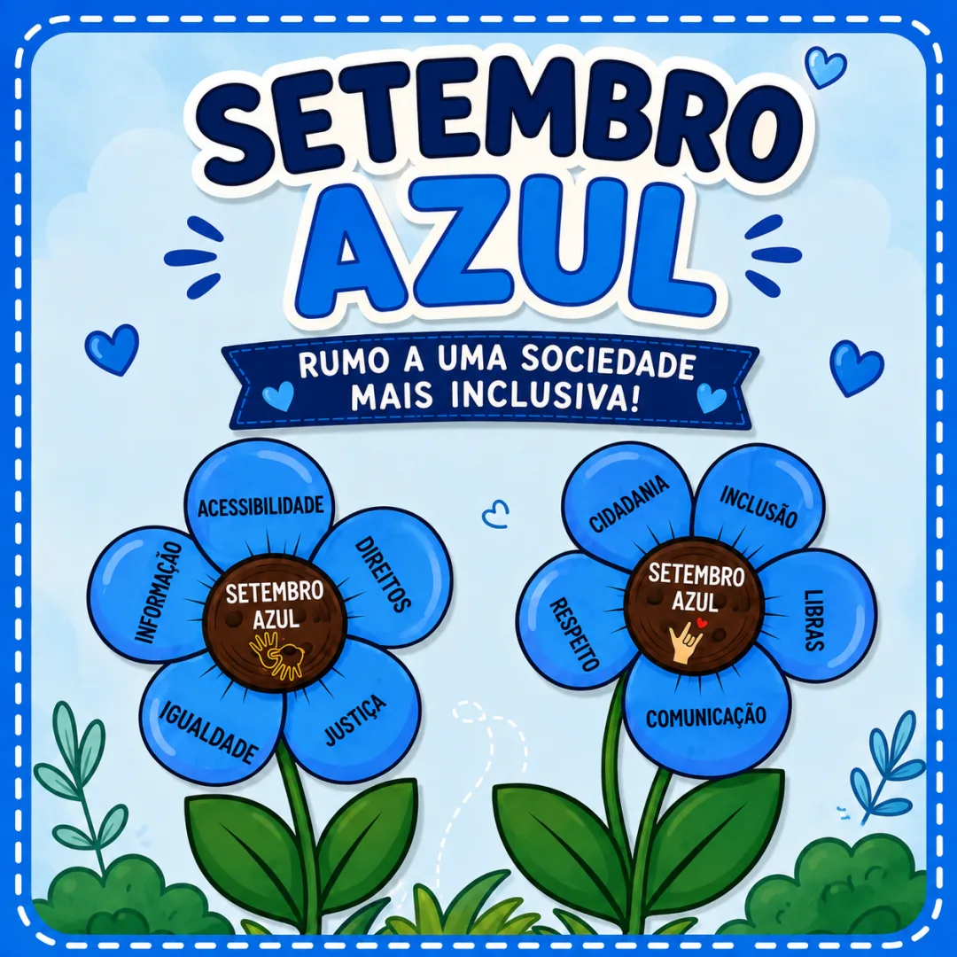 Flores da Inclusão – Setembro Azul
