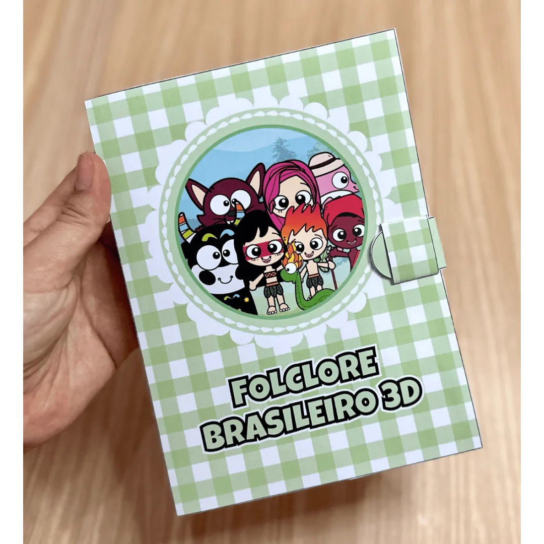 Folclore Brasileiro - Livro 3D