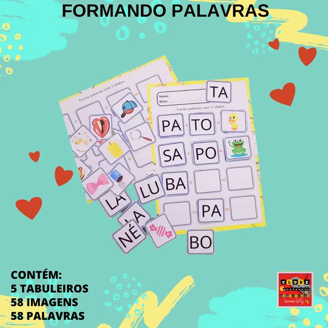 FORMANDO PALAVRAS