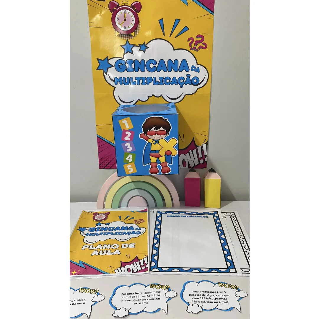 GINCANA MATEMÁTICA: MULTIPLICAÇÃO
