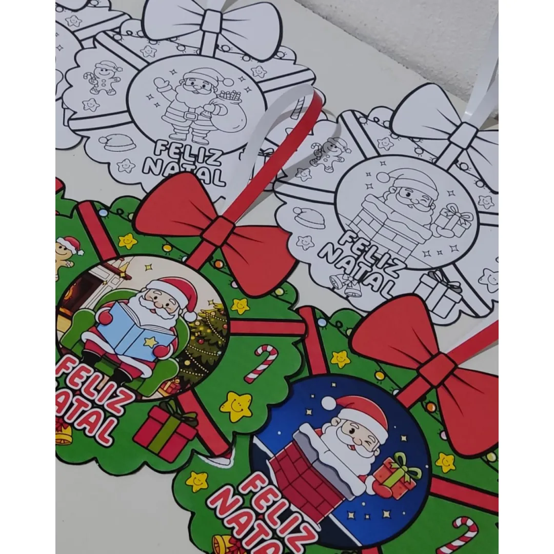 Guirlanda de Natal - Educação Infantil - Artes - PDF