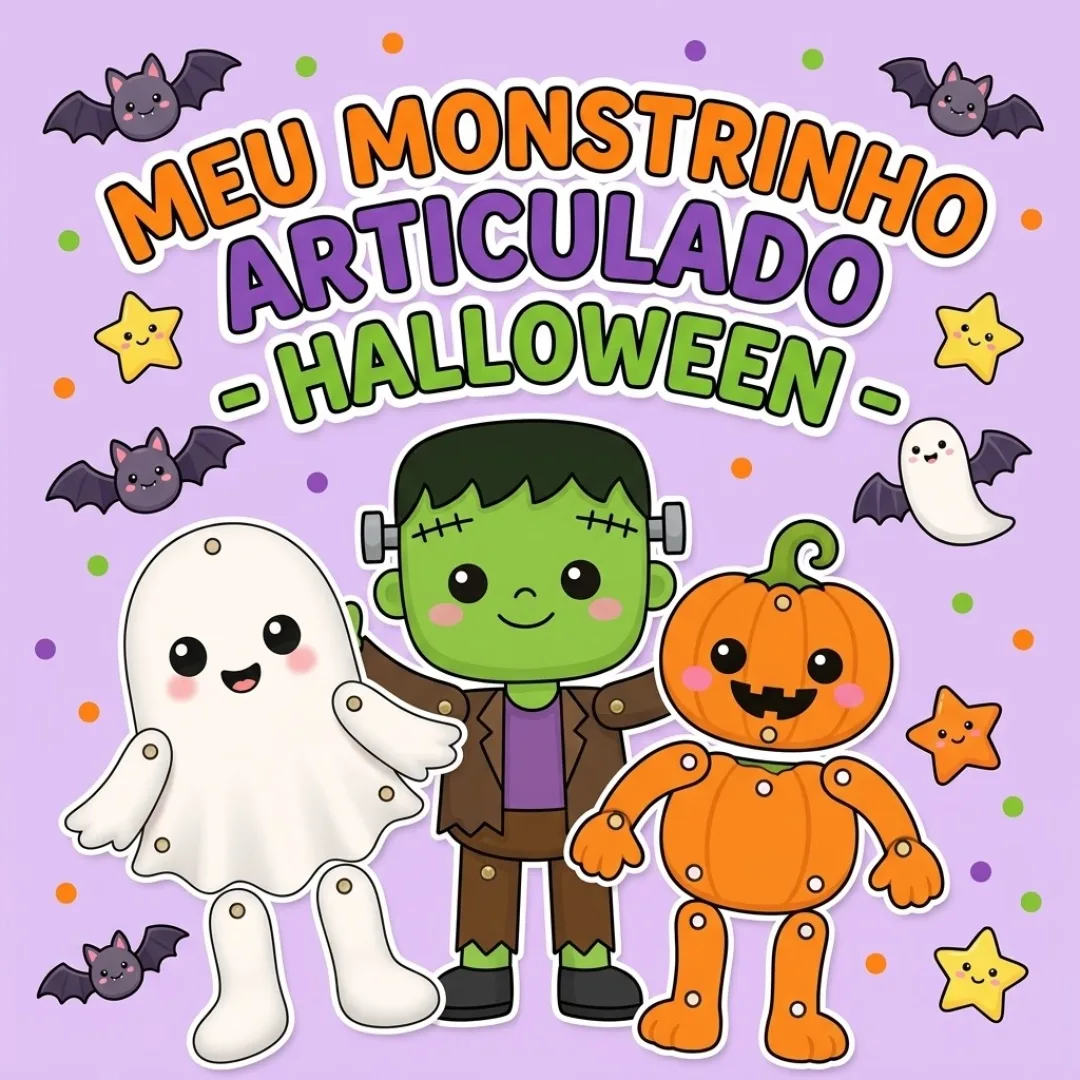 Halloween para brincar -Monstrinhos Articulados Educação Infantil pdf