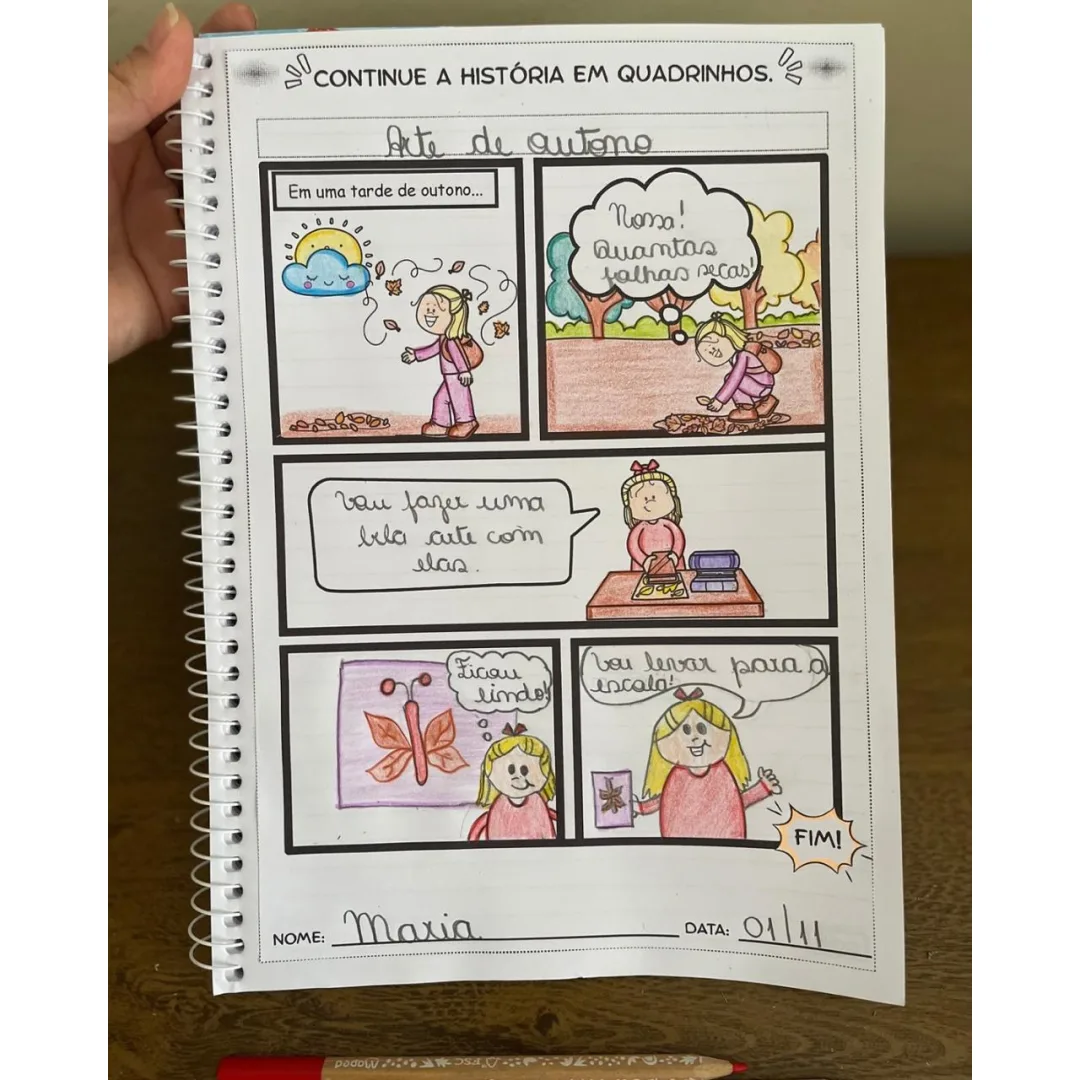 História em Quadrinhos: Produção de texto e Dinâmica
