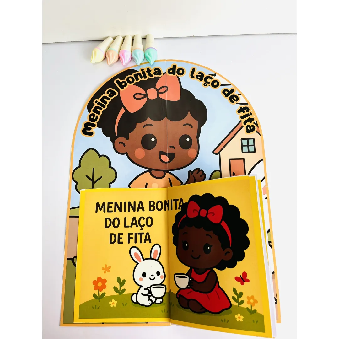 História Menina Bonita do Laço de Fita - 3D - Educação Infantil E Séries iniciais - PDF