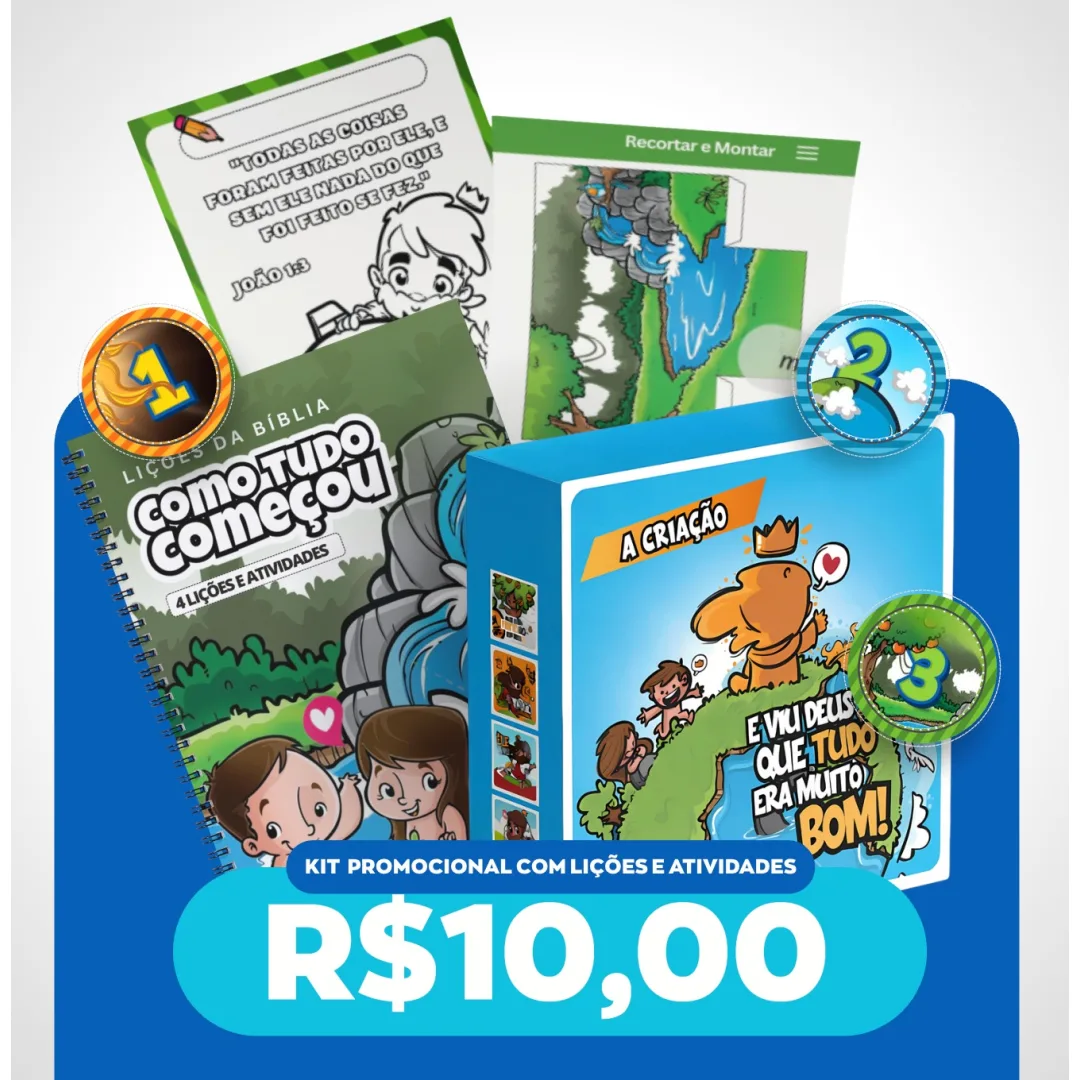 História na Caixa: A Criação do Mundo - Ensino Religioso - PDF