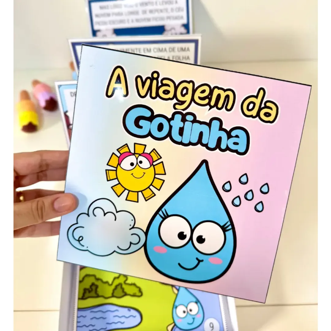 História na Caixa - A Viagem da Gotinha