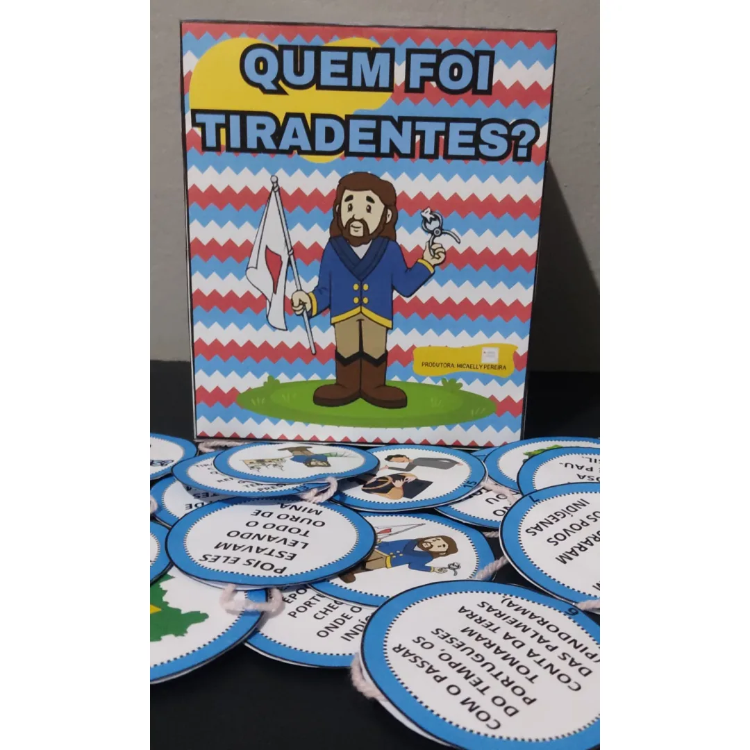 HISTÓRIA NA CAIXA / CAIXA PEDAGÓGICA: DIA DO TIRADENTES