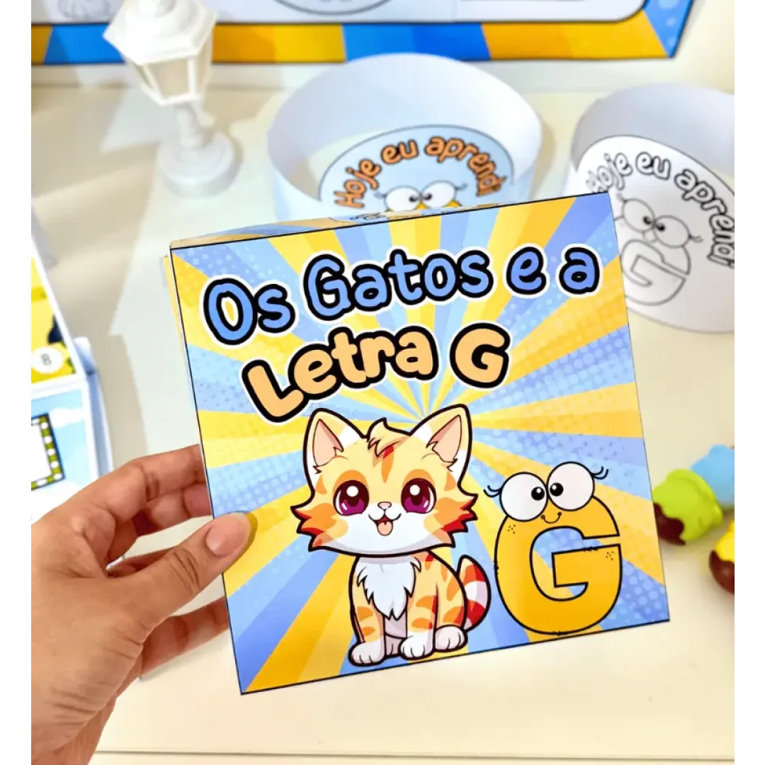 História na Caixa - Letra G em PDF