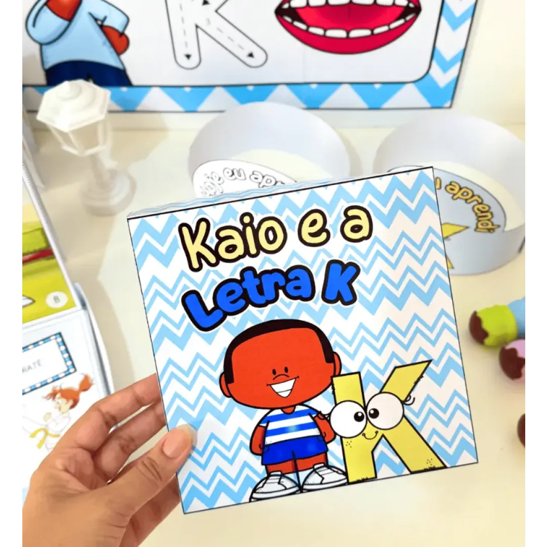 História na Caixa - Letra K em PDF