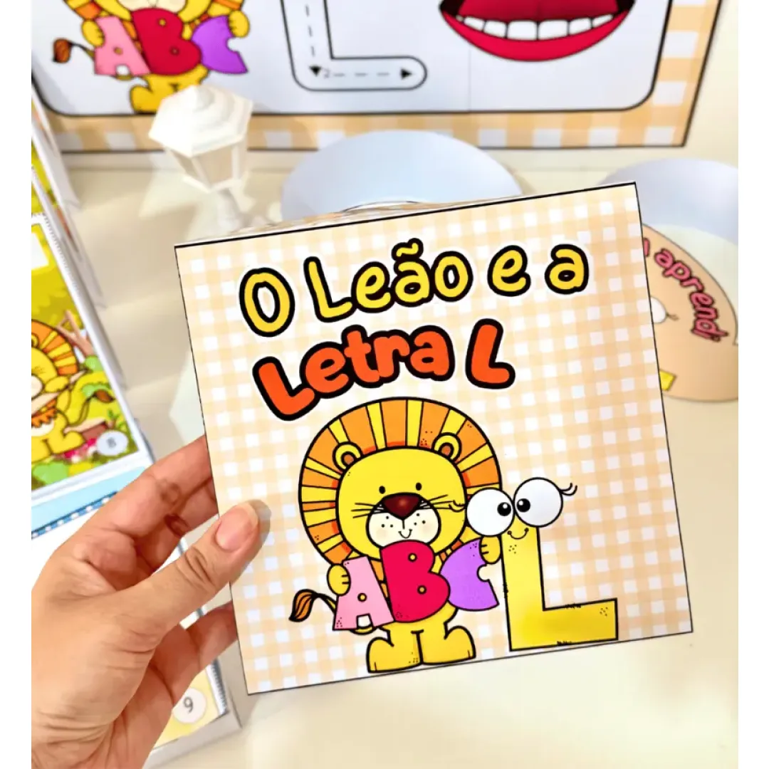 História na Caixa - Letra L em PDF