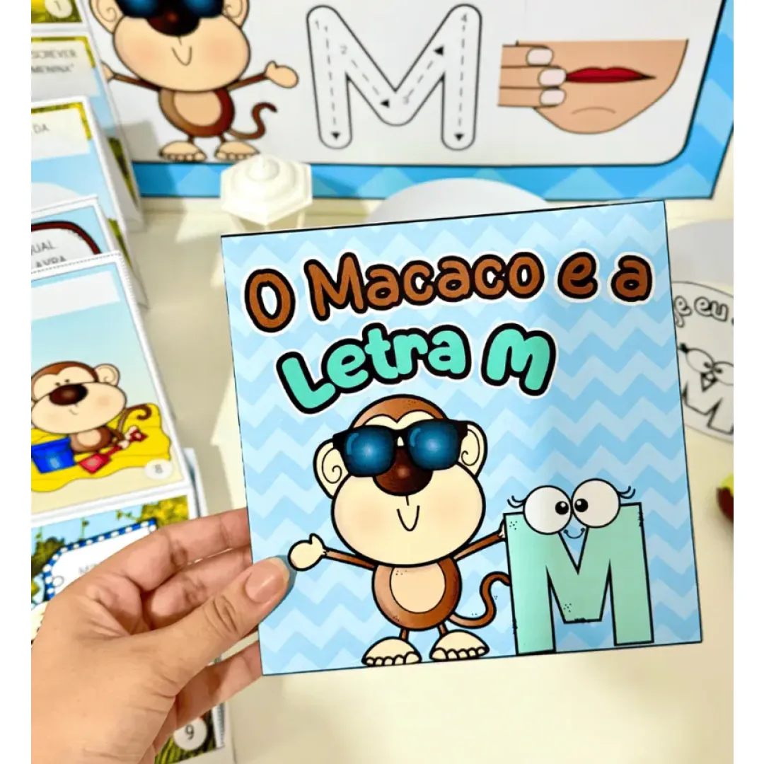 História na Caixa - Letra M em PDF