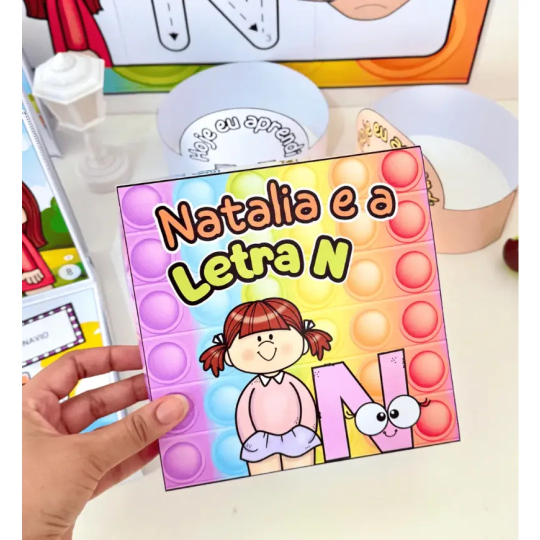 História na Caixa - Letra N em PDF