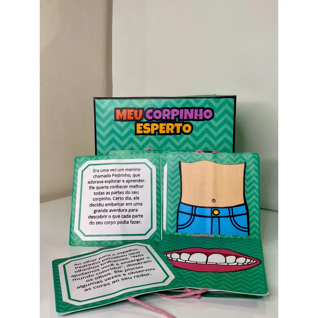 História na Caixa: Meu Corpinho Esperto - Educação Infantil - PDF