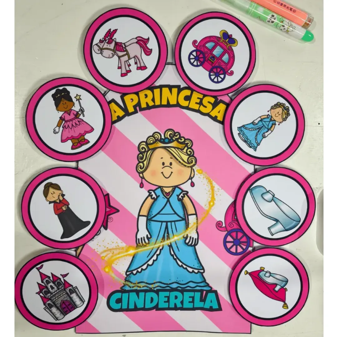 História na Luva - A Princesa Cinderela