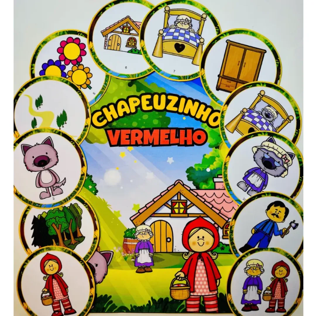 História na Luva - Chapeuzinho Vermelho