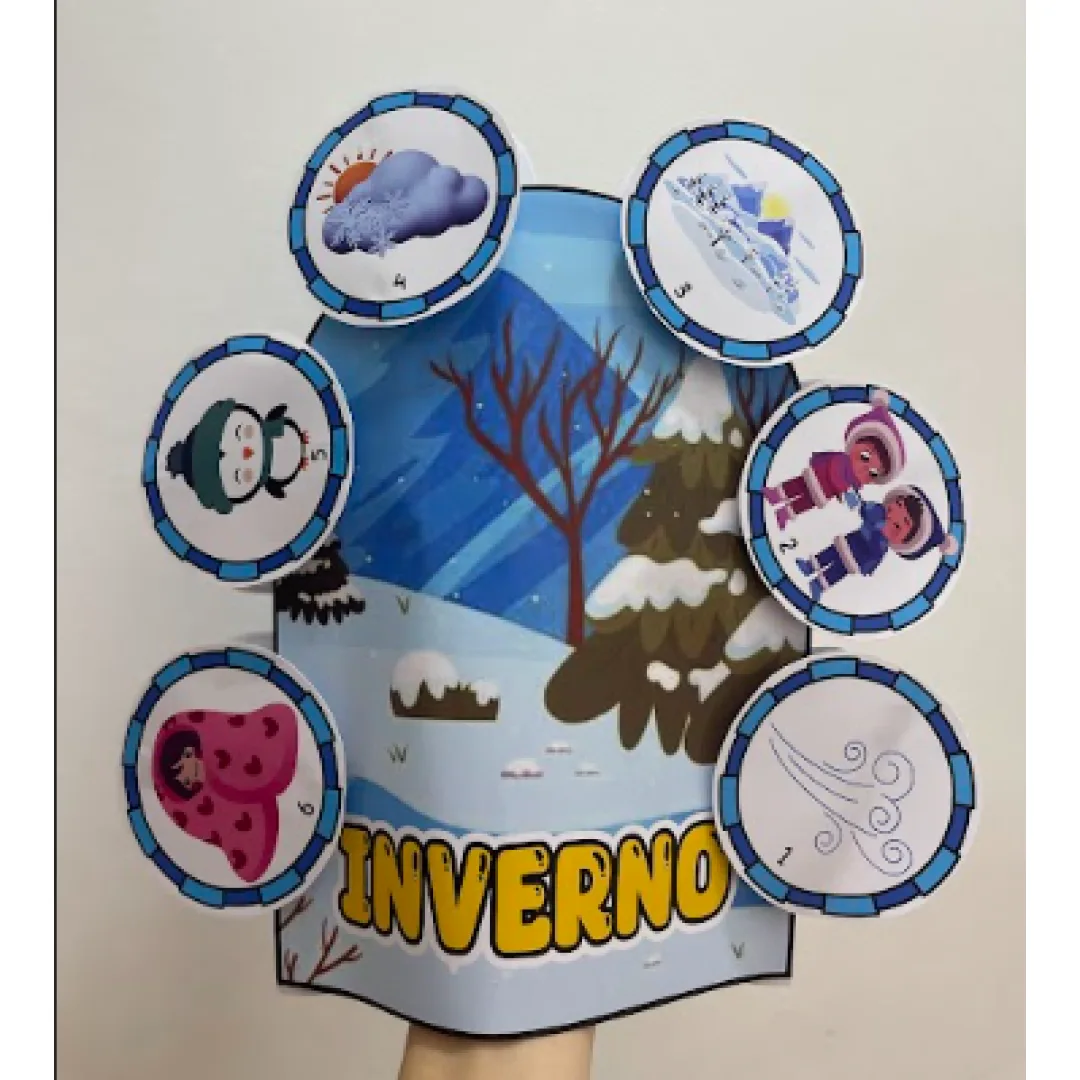 HISTÓRIA NA LUVA / LUVA PEDAGÓGICA: A HISTÓRIA DO INVERNO