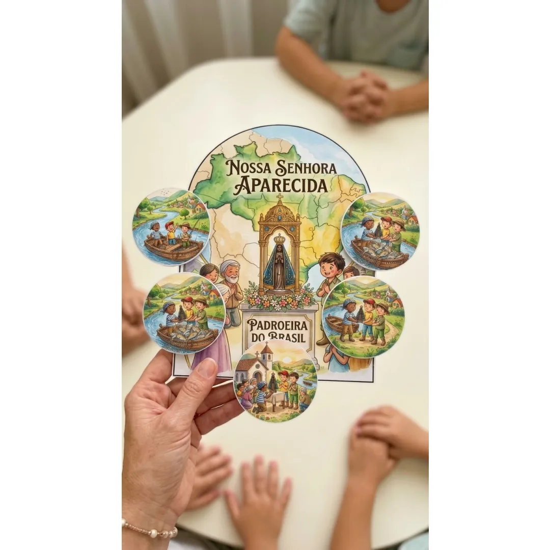 História Nossa Senhora Aparecida - PDF para Educação Infantil