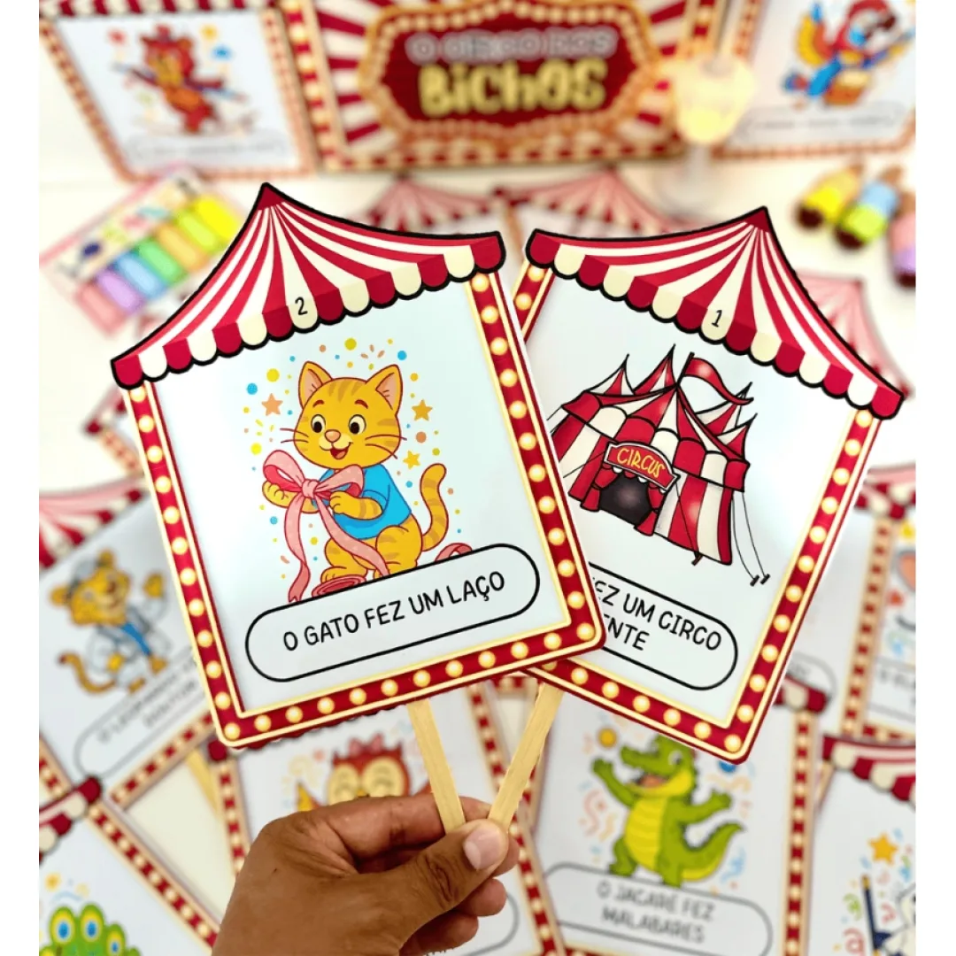 História Rimada - O Circo dos Bichos