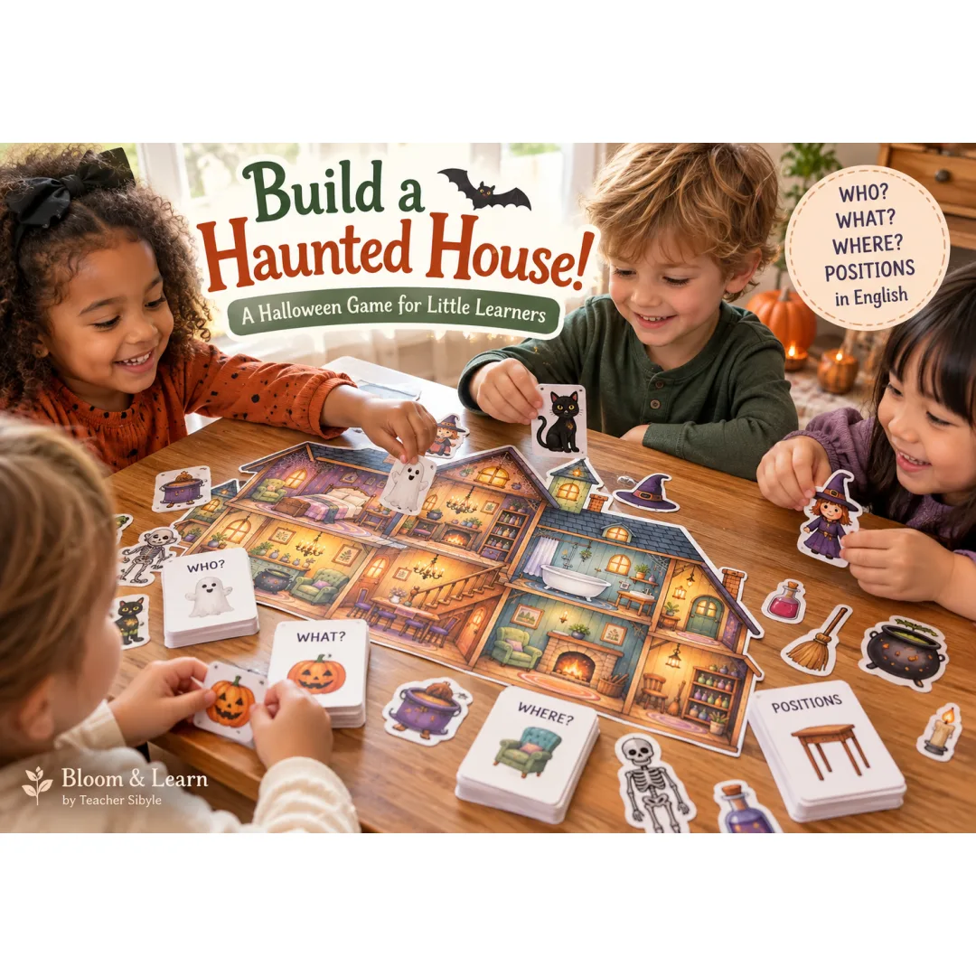 Jogo Casa Assombrada - Vocabulário e Riqueza Pedagógica - Educação Infantil e Fund PDF