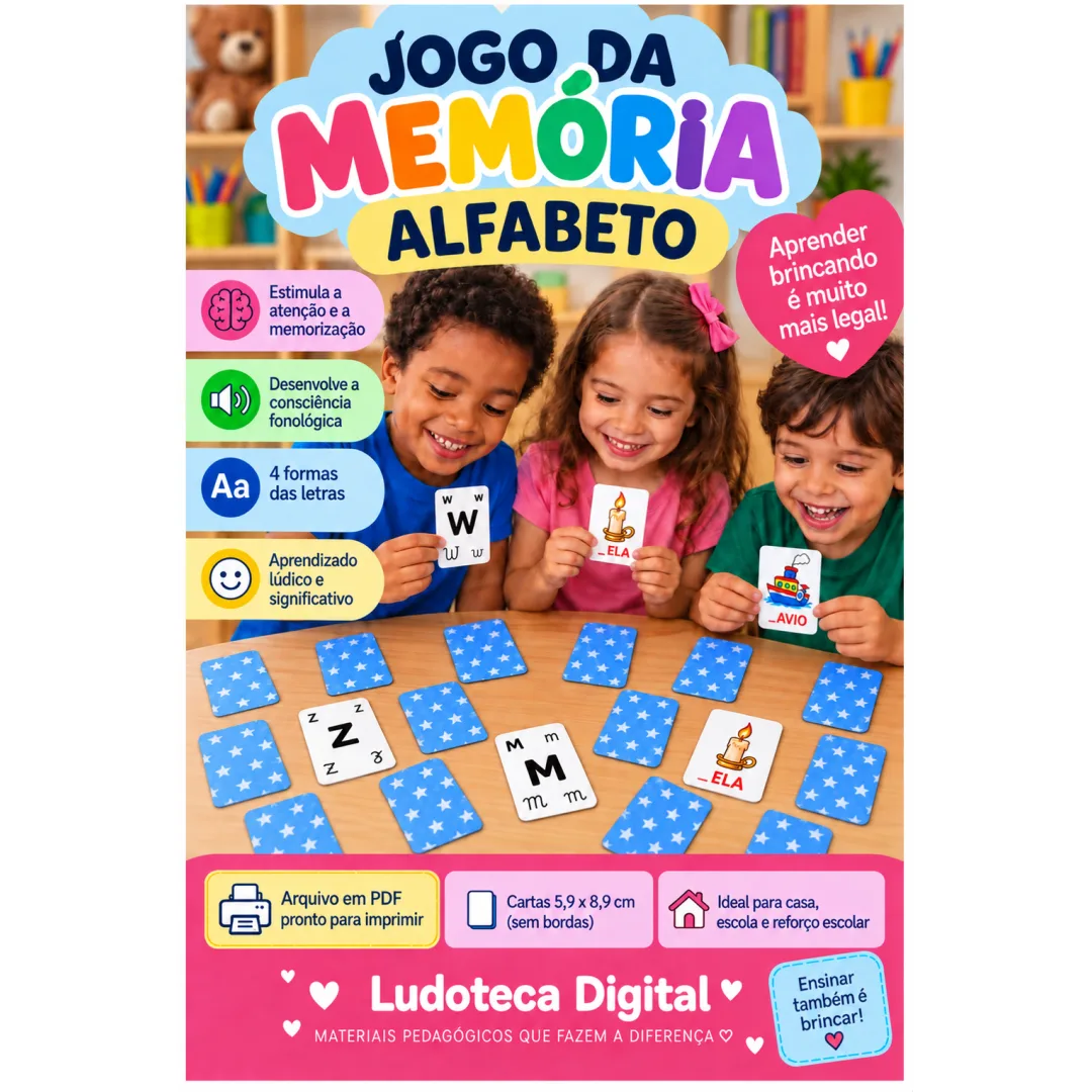 Jogo da Memória - Alfabeto