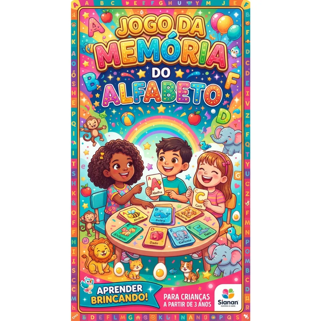 JOGO DA MEMÓRIA  DO ALFABETO
