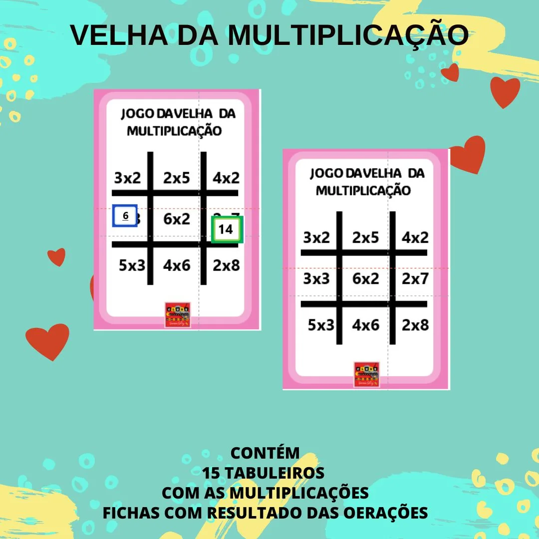 JOGO DA VELHA DA MULTIPLICAÇÃO