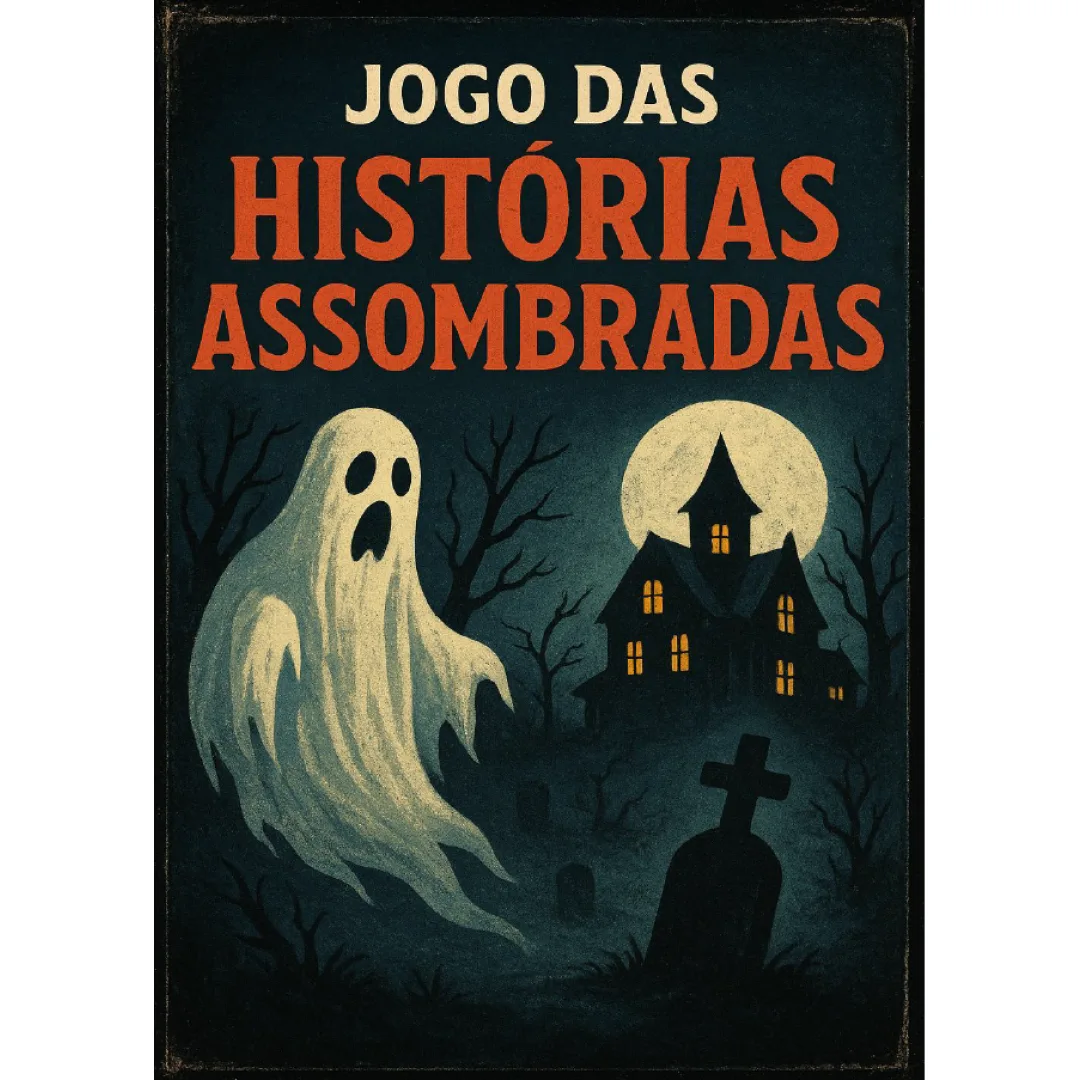 Jogo das Histórias Assombradas: Cartas para Criar Contos em Pdf - 4º e 5º Ano