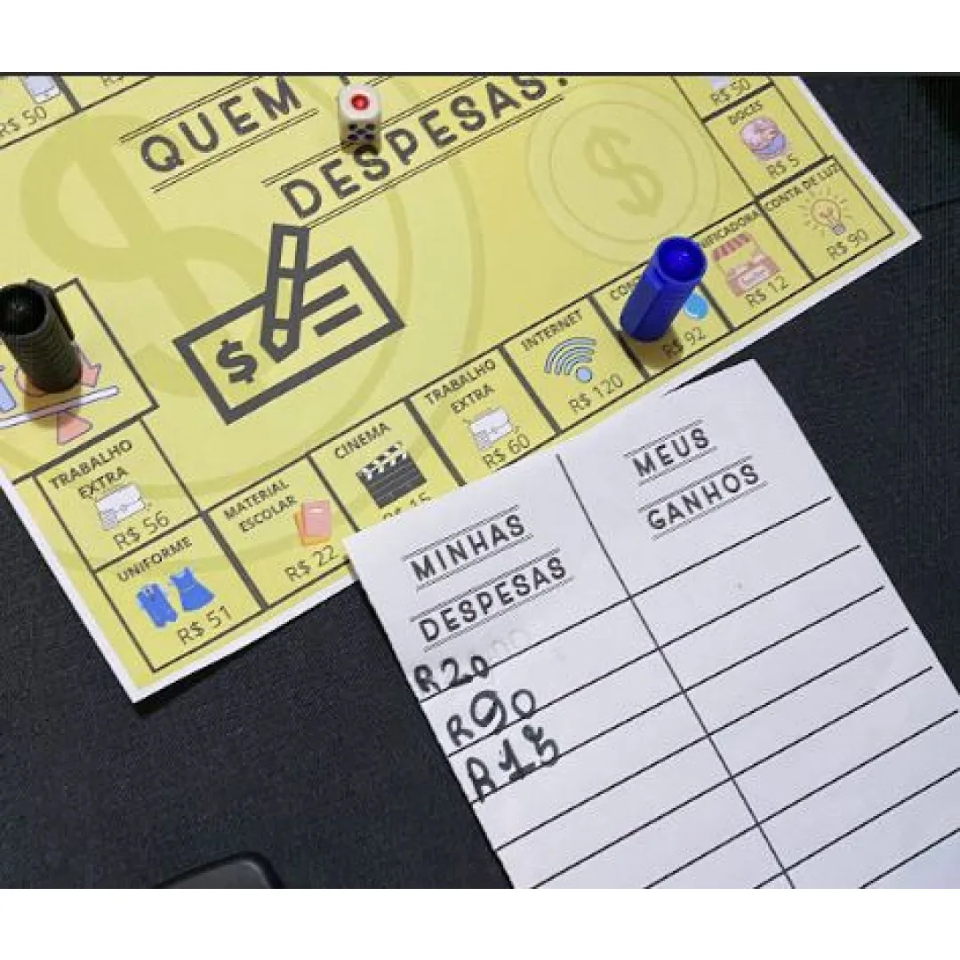 JOGO DE TABULEIRO / SISTEMA MONETÁRIO: QUEM TEM MAIS?