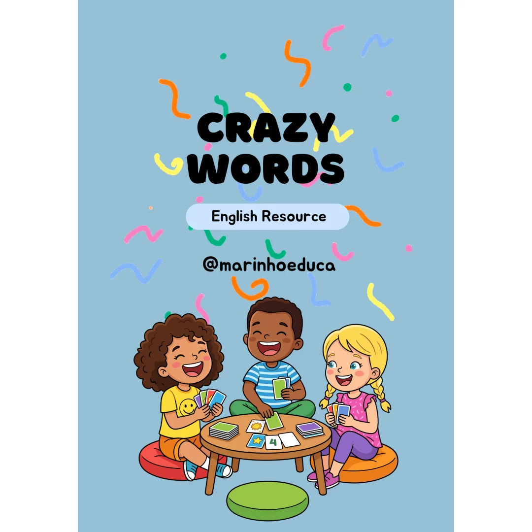 Jogo em PDF: Crazy Words - Educação Infantil e Ensino Fundamental