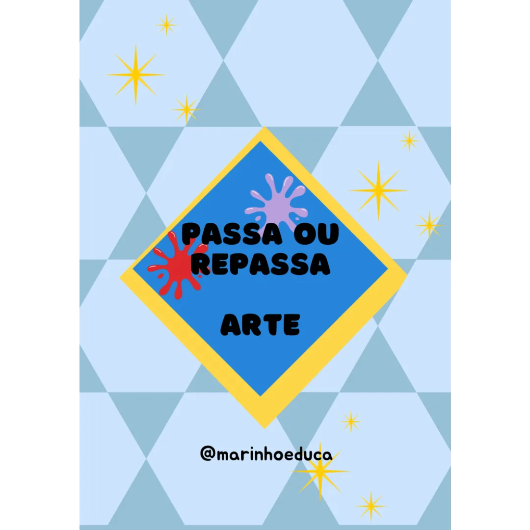 Jogo em PDF: Responde ou Passa - Ensino Fundamental