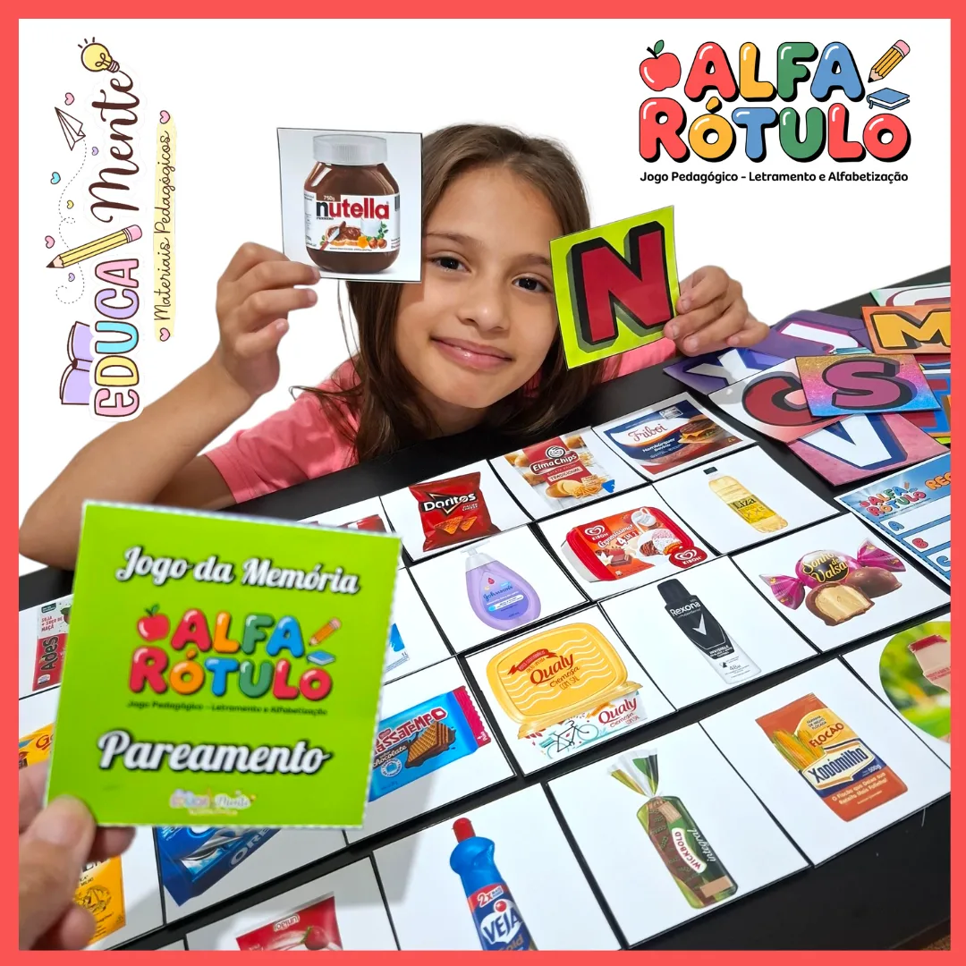 💚⭐ JOGO PEDAGOGICO ALFA RÓTULO ⭐💙