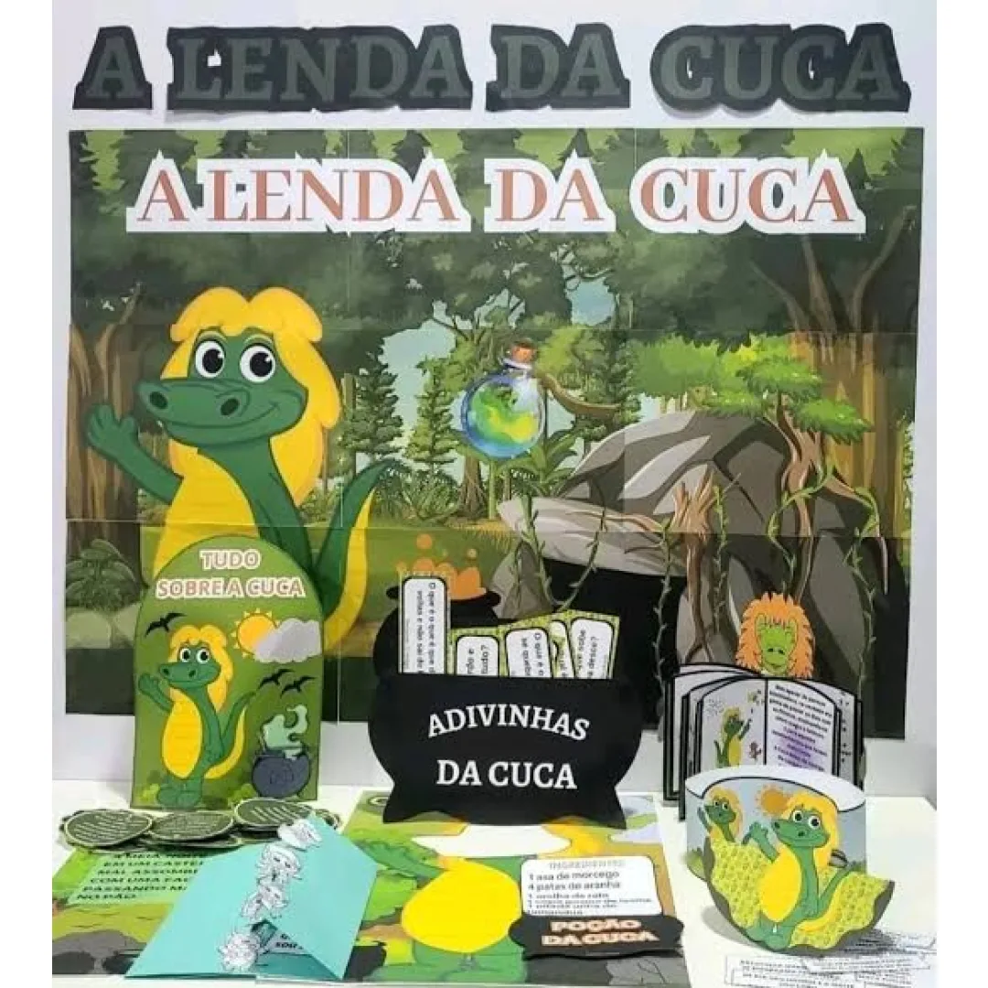 Kit Folclore - A Lenda da Cuca