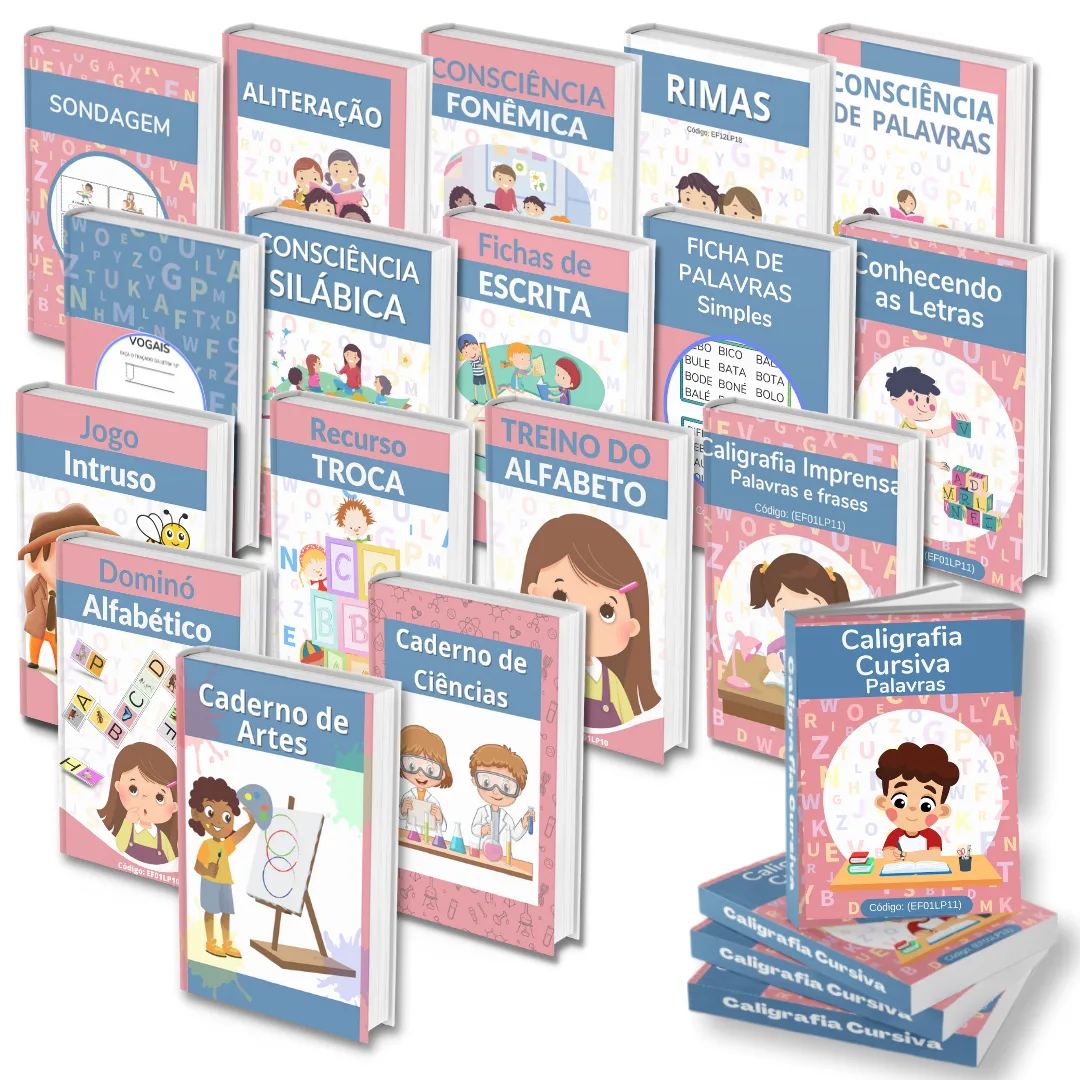 Kit Alfabetização Premium em PDF