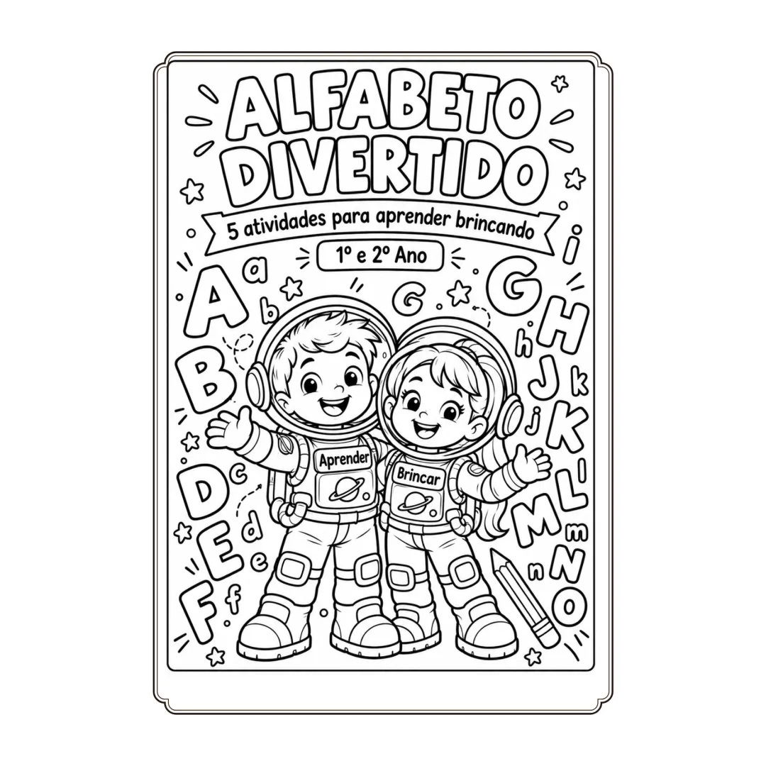 Alfabeto Divertido: Atividades para Educação Infantil e 1º Ano em PDF