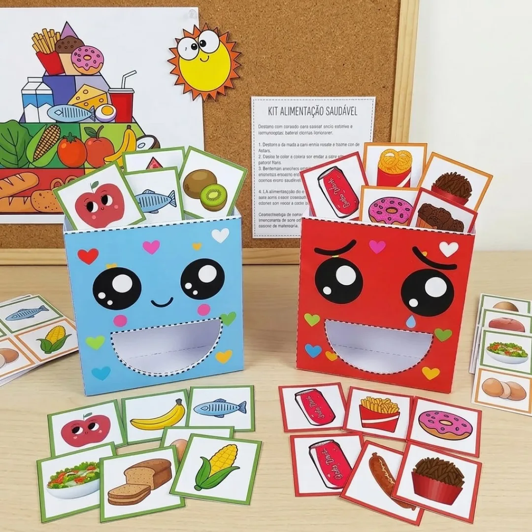 Kit Alimentação Saudável - Educação Infantil - PDF
