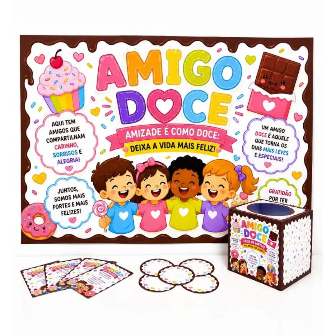 Kit Amigo Doce - Dia do Amigo