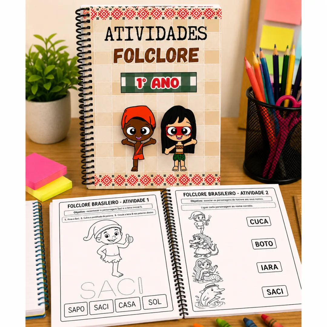 Kit Atividades de Folclore – 1º Ano