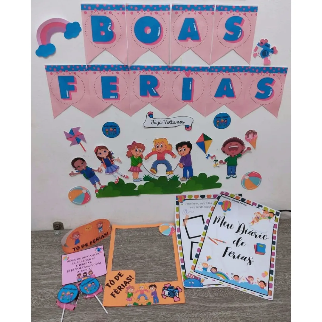 KIT BOAS FÉRIAS