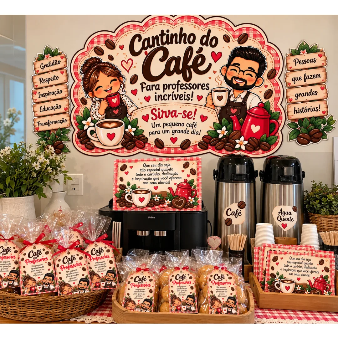 Kit Cantinho do Café Para professores PDF 