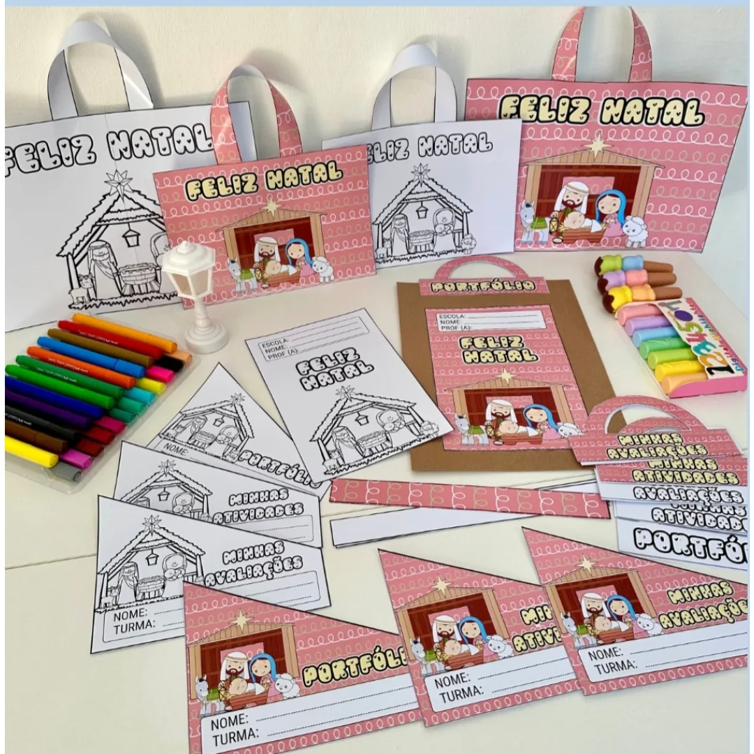 KIT CAPA ATIVIDADE NATAL CRISTÃO 2