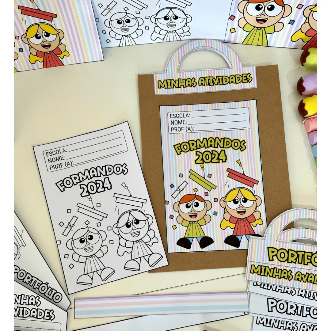Kit Capas de Atividades Formatura