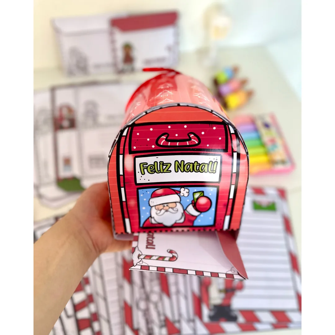  Kit Cartinhas de Natal para Educação Infantil e Ensino Fundamental